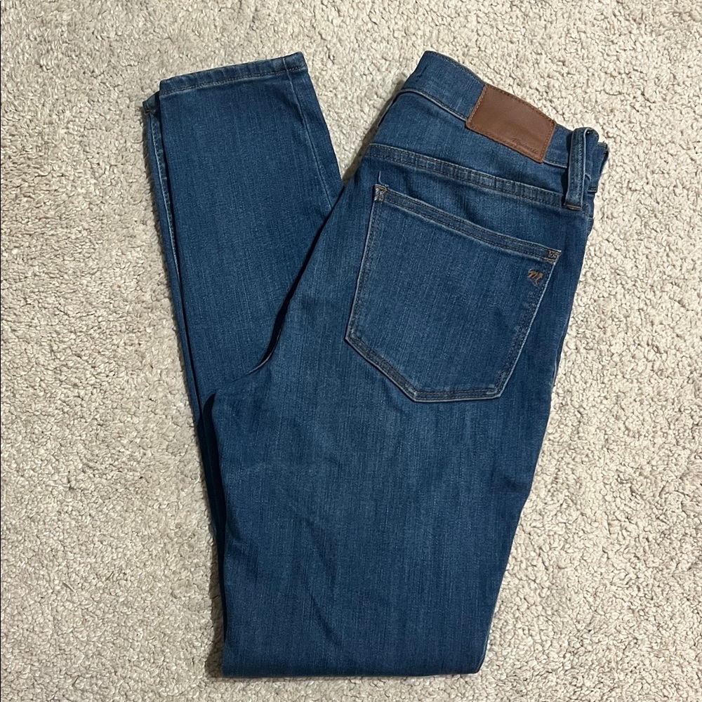Madewell 9 Inch High Rise Skinny Jeans